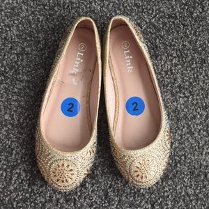 Kids glam flats